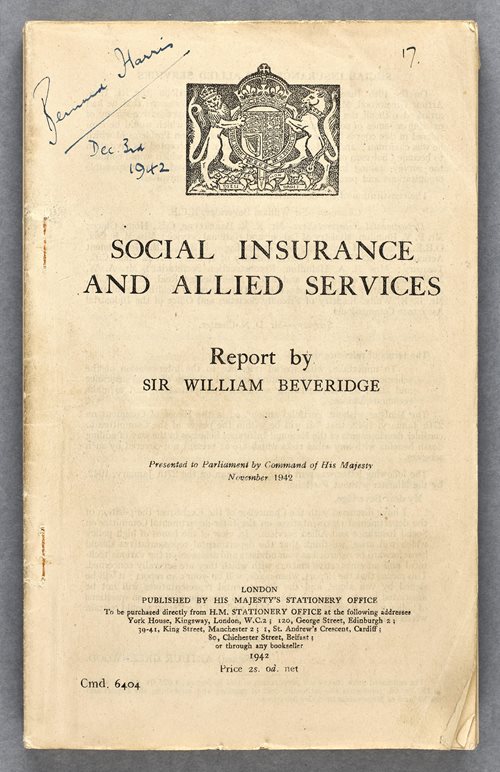 Social Insurance And Allied Services By Sir William Beveridge